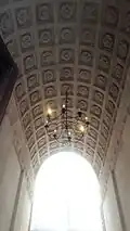 Voûte à caissons.
