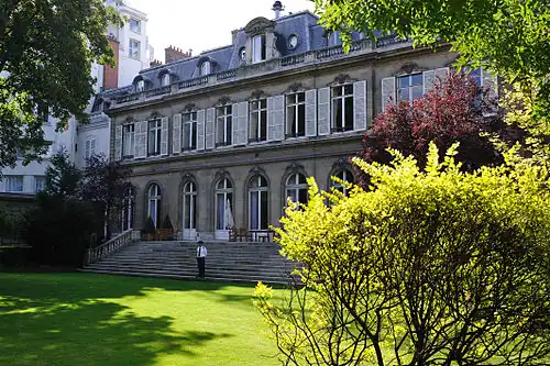 Façade du Ministère de l'Intérieur