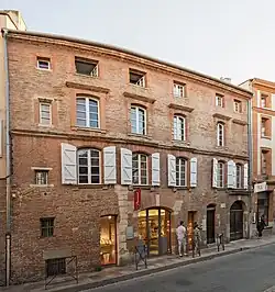 Façade sur rue de l'hôtel de Bonnefoy.