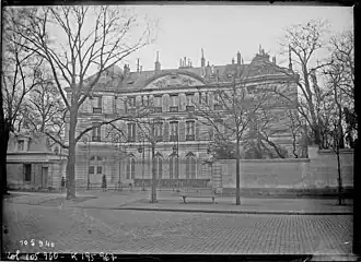 L’hôtel en 1925.
