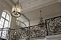 Vue depuis le grand escalier.