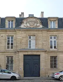 Façade d'entrée