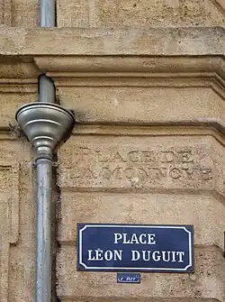 Noms de la place