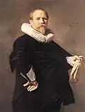 Portrait d’un homme, 1630, huile sur toile, 116,6&nbsp;x 90,1&nbsp;cm (Royal Collection, Windsor Castle, Londres).