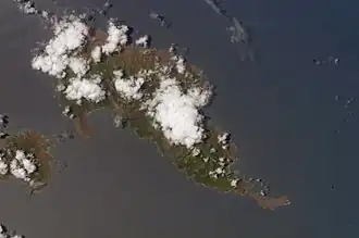Vue satellite