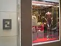 Fenêtres Fendi emblématiques de Hong Kong.