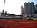 Piste et tribune