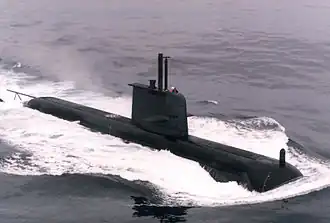 illustration de HMAS Collins (SSG 73)