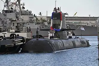 illustration de HMAS Farncomb (SSG 74)