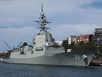 illustration de Classe Hobart
