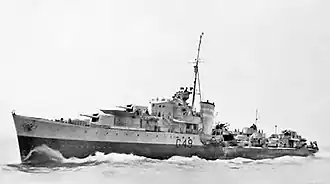 Photograhie en noir et blanc du navire Norman.