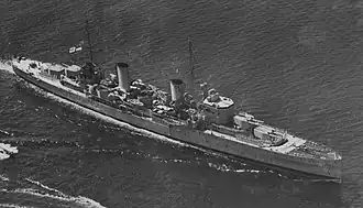 illustration de HMAS Perth (D29)