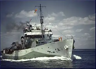 illustration de HMCS Regina (K234)