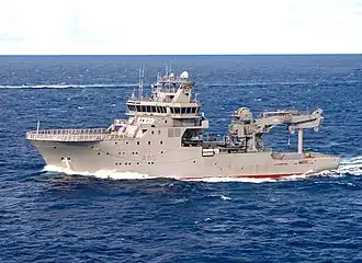 illustration de HMNZS Manawanui (2019)