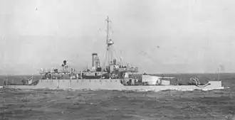 illustration de HMS Mersey (1913)