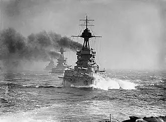 illustration de HMS Benbow (1913)