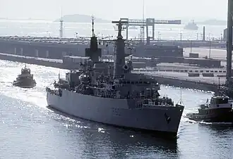 illustration de HMS Brilliant (F90)