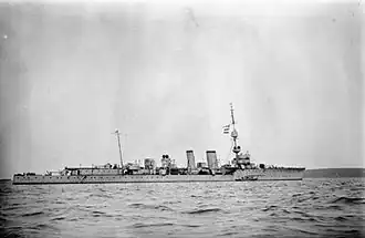 illustration de HMS Calliope (1914)