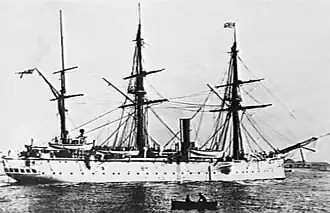 illustration de HMS Constance (1880)