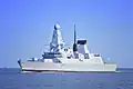 HMS Dragon en 2012.