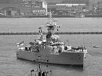 illustration de HMS Eastbourne (F73)