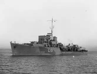 illustration de HMS Eggesford (L15)