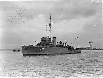 illustration de HMS Jason (J99)