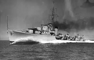 illustration de HMS Kelly (F01)