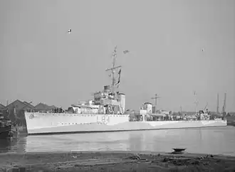 illustration de HMS Keppel (D84)