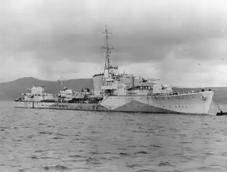 illustration de HMS Meteor (G73)