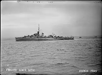 illustration de HMS Nith (K215)