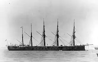 illustration de HMS Northumberland (1866)
