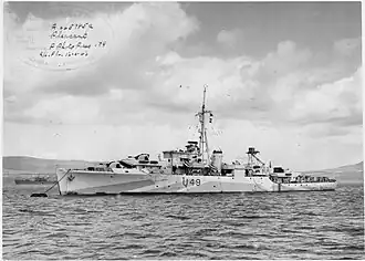 illustration de HMS Pheasant (U49)
