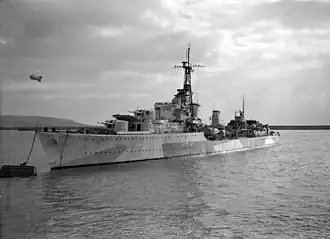 illustration de HMS Tartar (F43)