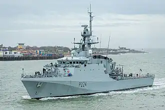 illustration de HMS Trent (P224)