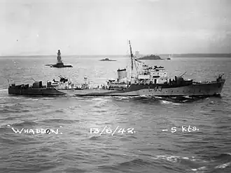 illustration de HMS Whaddon (L45)