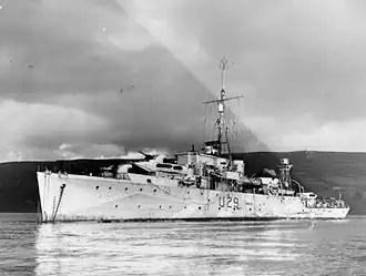 illustration de HMS Whimbrel (U29)