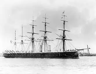 illustration de HMS Minotaur (1863)