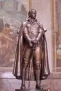 La statue au George Rogers Clark National Historical Park, Vincennes