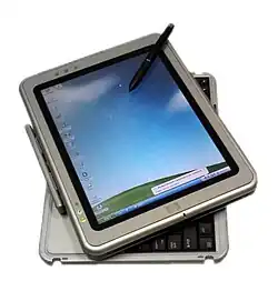 Tablet PC fonctionnant avec Windows XP Édition Tablet PC