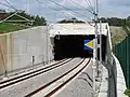 Portail ouest du tunnel de Walhorn