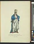 Costume d'eunuque blanc, 1749.