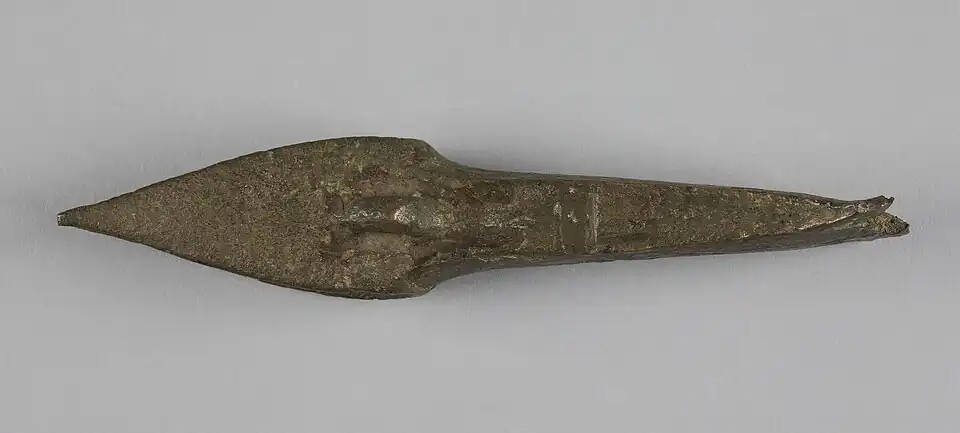 Hache à talon.