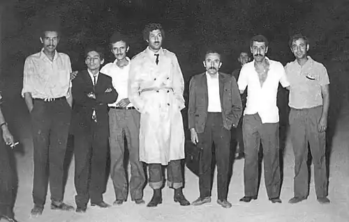 Hadj Abderrahmane et Yahia Benmabrouk en 1974
