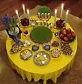 Une table de Haft-Sîn