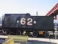Tender d’une locomotive NBL 4-6-0 no. 62, construite en 1935, conservée au musée du chemin de fer d’Israël.