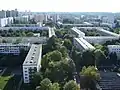 Colonie de Plattenbau à Halle-Neustadt.