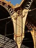 Détail de la halle.
