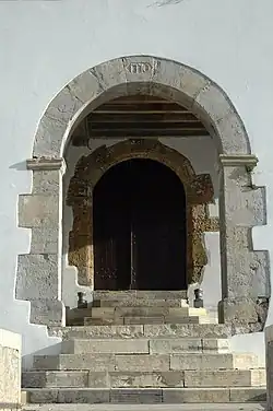 Porche de l'église.
