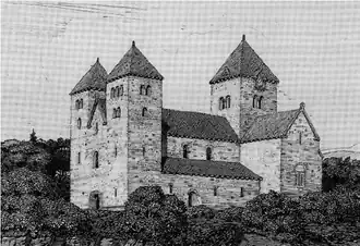 Dessin d'Olaf Nordhagen&nbsp;(en).
